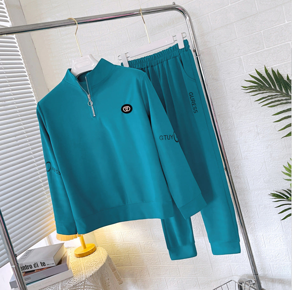 Mother's Wear Thin Suit Casual Sportswear Outer Wear Loose Women