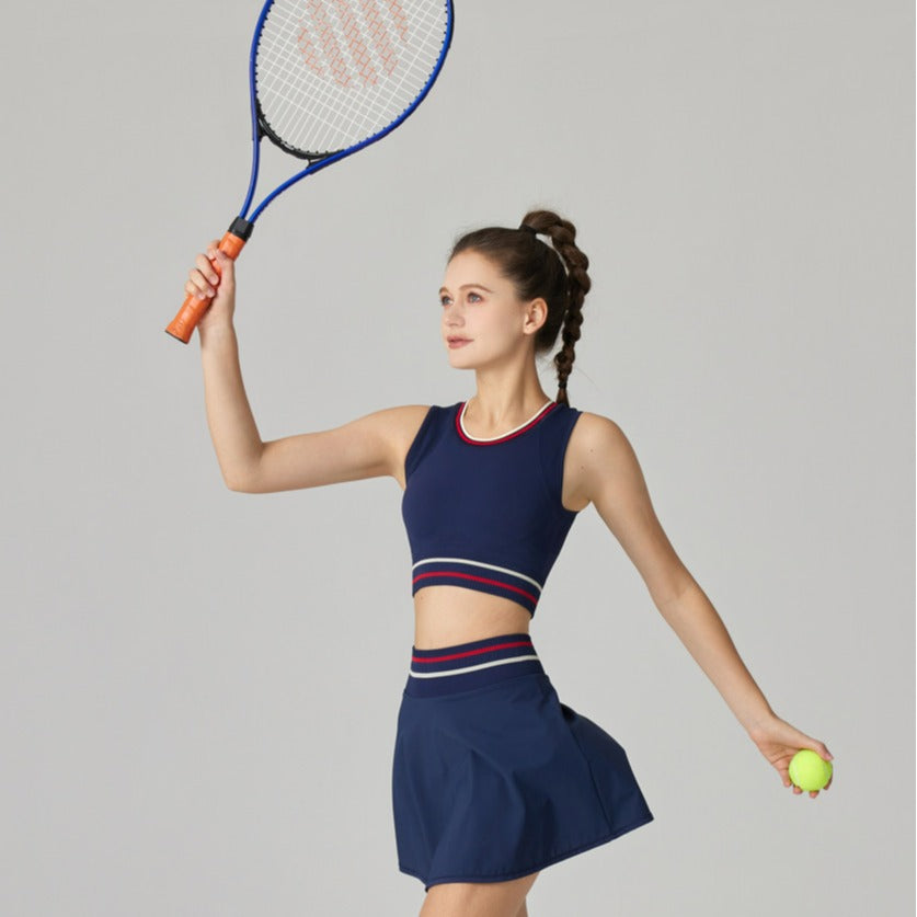 Sports Perspire Fashion Youth Tennis Set