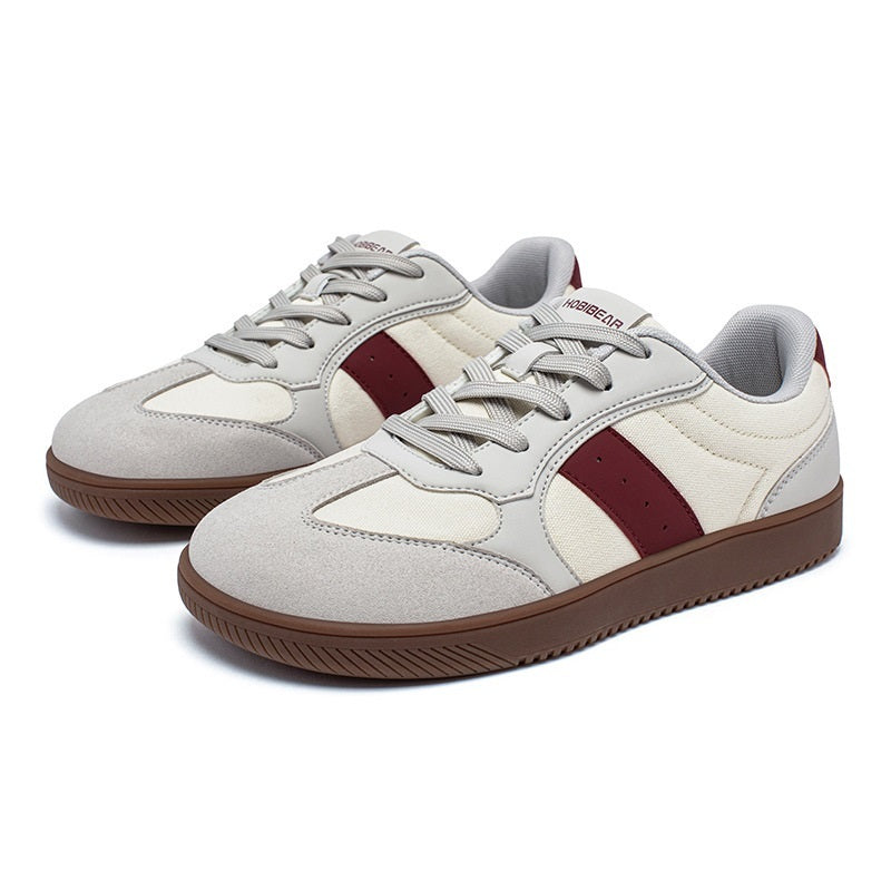 Wide Toe Retro German Training Shoes Men's Shoes