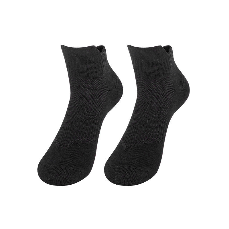 Men's And Women's Summer Thin Solid Color Mesh Socks For Running