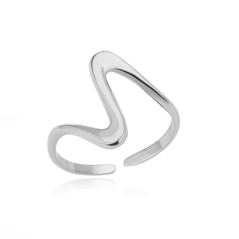 Open Ring Color Crystal Zircon Women