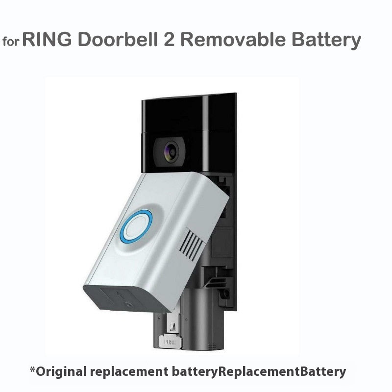 SM002 For Ring Battery V4 Battery Applicable Visual Intercom Doorbell