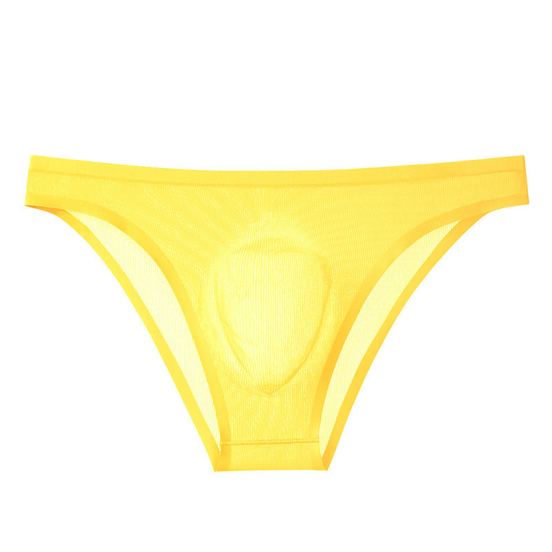 Translucent Ultra-thin Seamless Ice Silk Underwear Men