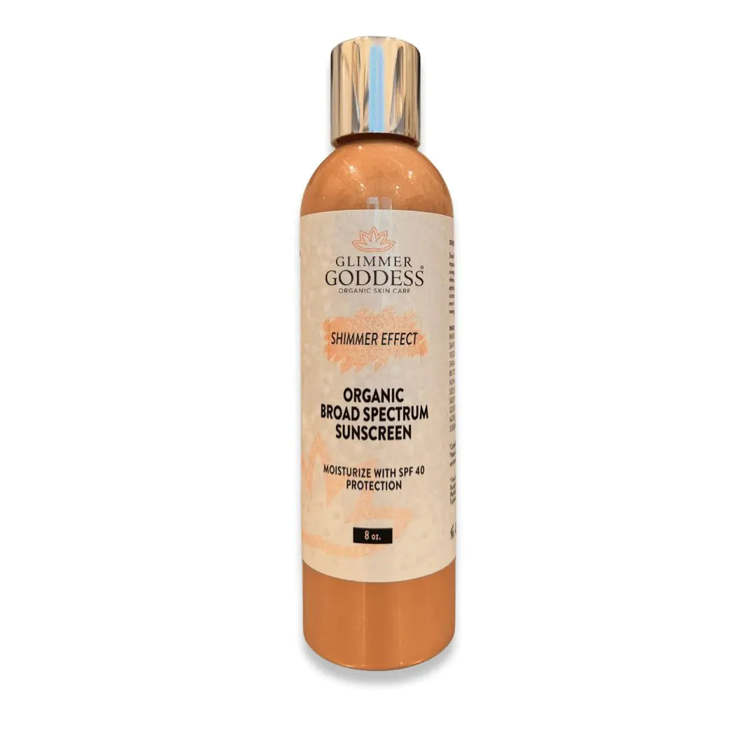 Goddess Glow Shimmer Sunscreen Lotion - Broad Spectrum SPF 40+