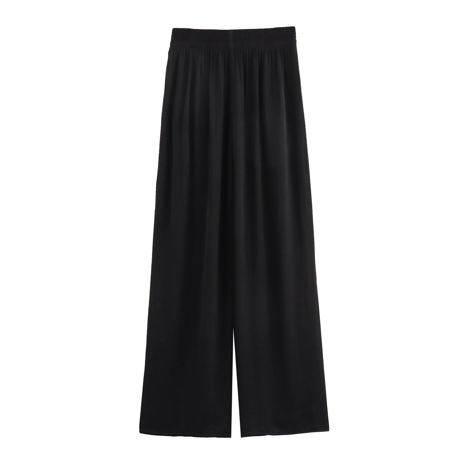 Women's Comfortable All-match Casual Stretch Waist Wide Leg Pants