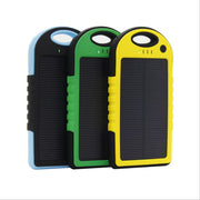 Solar Power Bank Dual Battery Charger