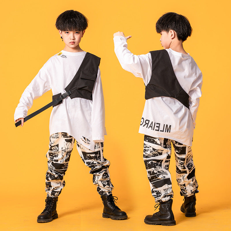 Children Hip-hop Trendy Clothes Boys' Hip Hop Suit