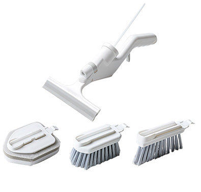 Versatile Spray Cleaning Brush Kit Window Glass Cleaning Tool Set Household Water Spray Brush Window Wiper Kitchen Accessories