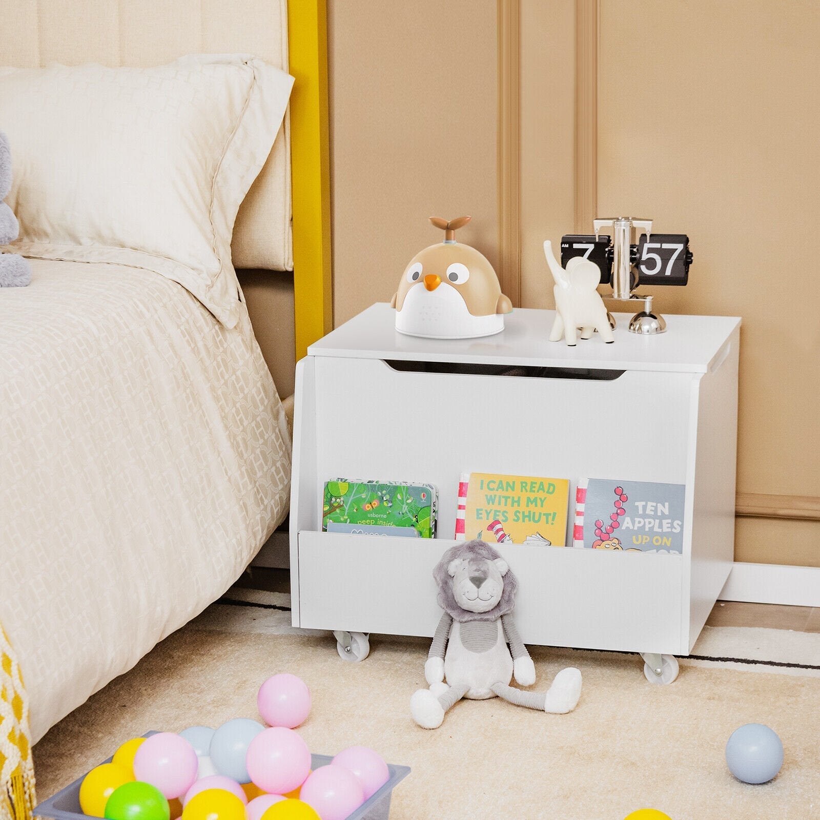 Set of 2 Piece Artificial Tree-Gray