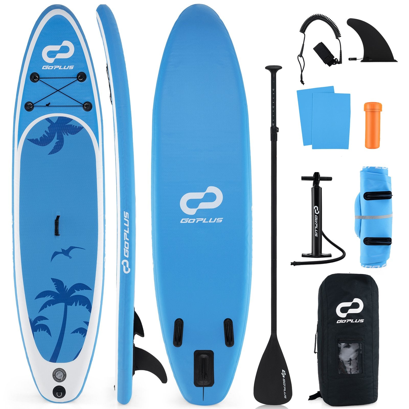 Inflatable Stand Up Paddle Board with Premium SUP Accessories-L