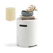 Propane Tank Cover Table with Side Handles and Protective Cover