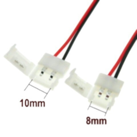 LED Light With Connecting Wire Solder-free Waterproof Buckle 35285050 Epoxy Bare Board