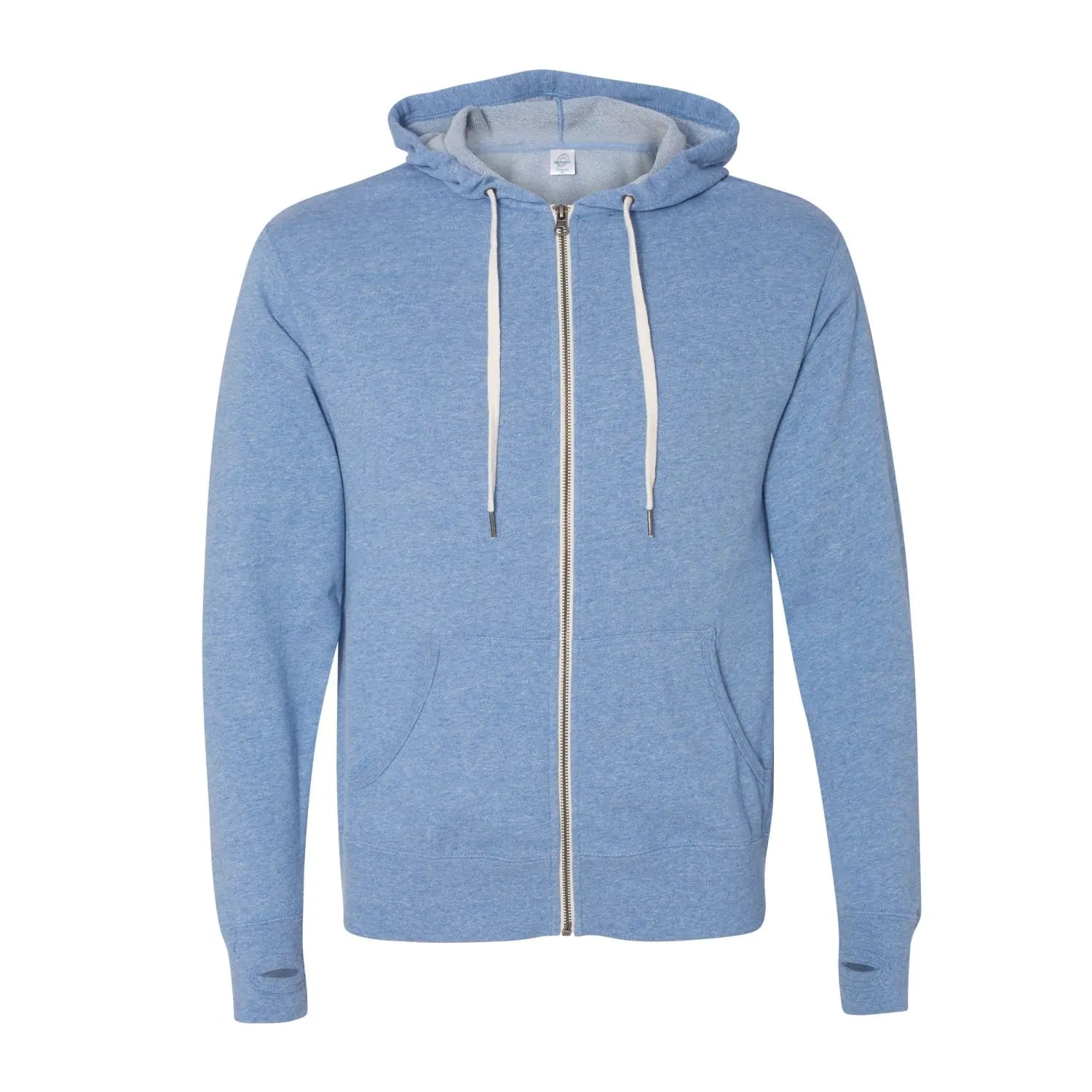 Casual Heather Zip Sweatshirt by Independent Co.