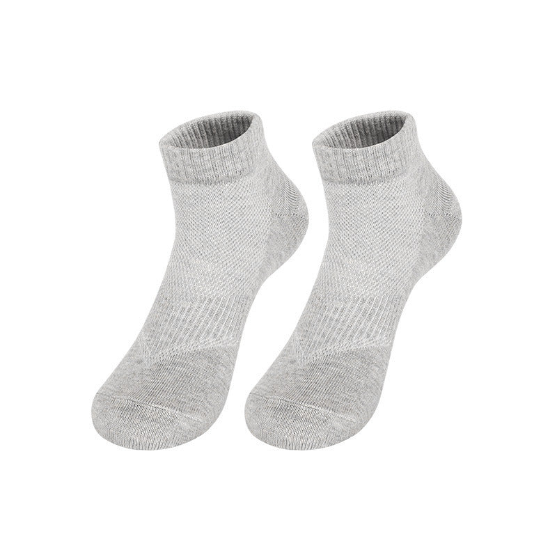 Men's And Women's Summer Thin Solid Color Mesh Socks For Running