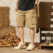 Loose Cargo Male Multi-pocket Trousers