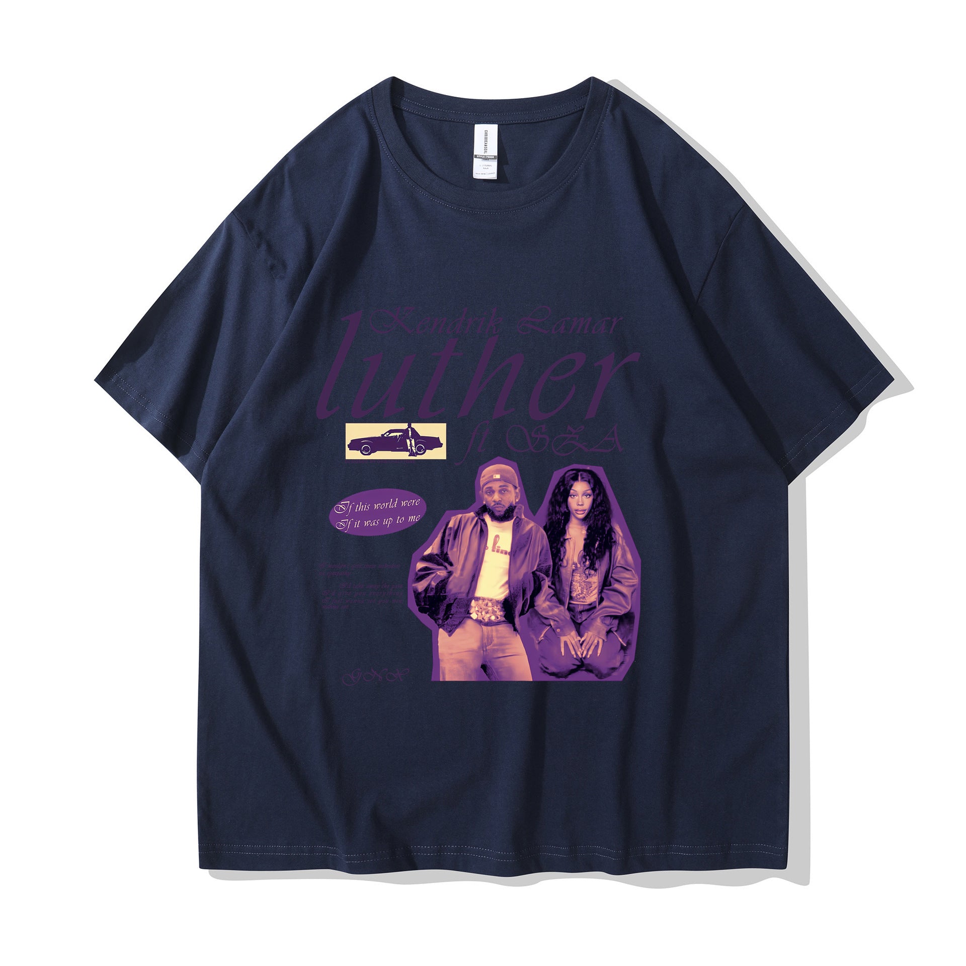SZA Kendrick Lamar TShirt Luther New Album Tees Men Wom en H
