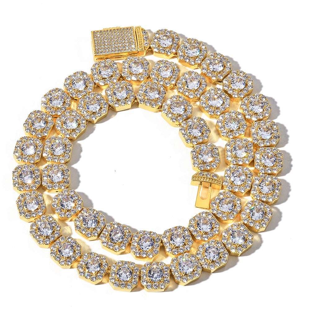 Personalized Full Diamond Men's Bracelet
