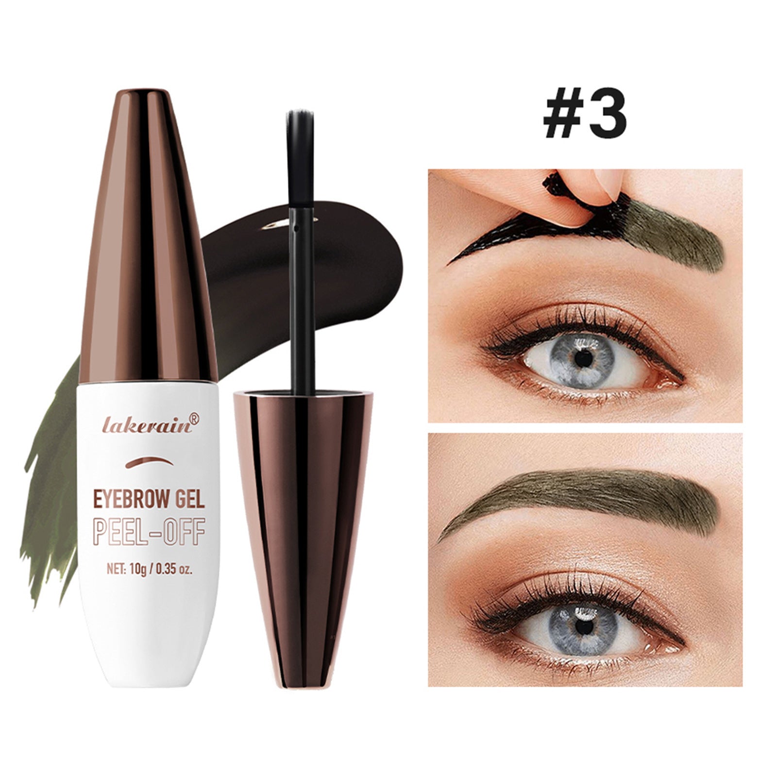 Wild Eyebrow Three-dimensional Waterproof Sweat-proof Not Easy To Fade Eyebrow Cream