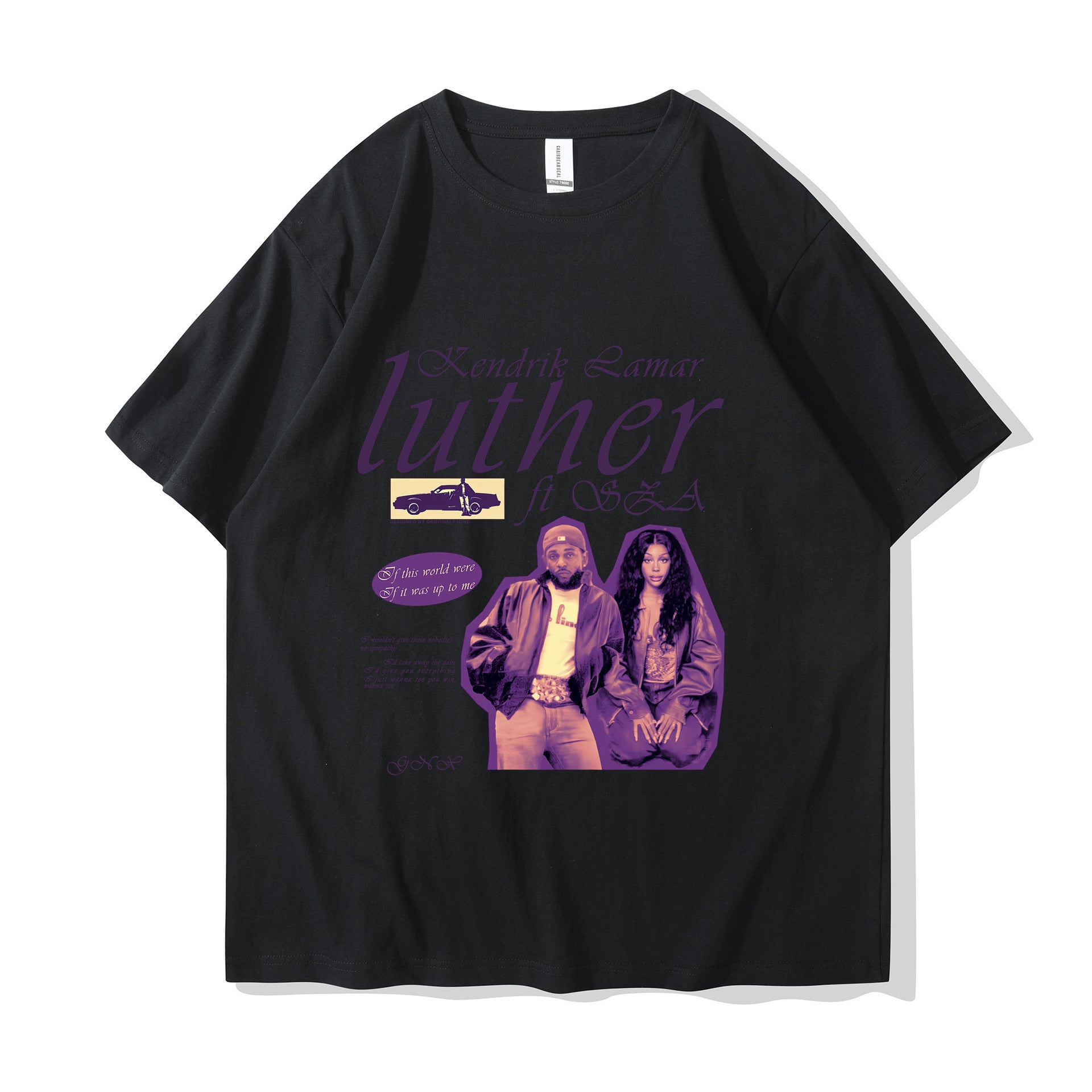 SZA Kendrick Lamar TShirt Luther New Album Tees Men Wom en H