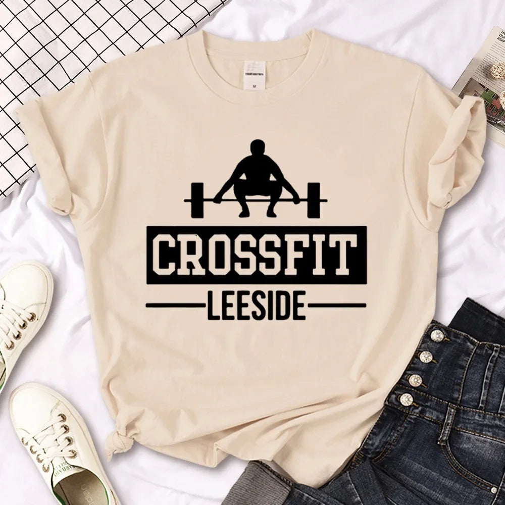 Crossfit Tshirt Women Anime Japanese Manga T Shirt Female Se