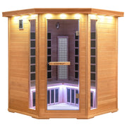 3-5 People Far Infrared Wooden Sauna Room for Home