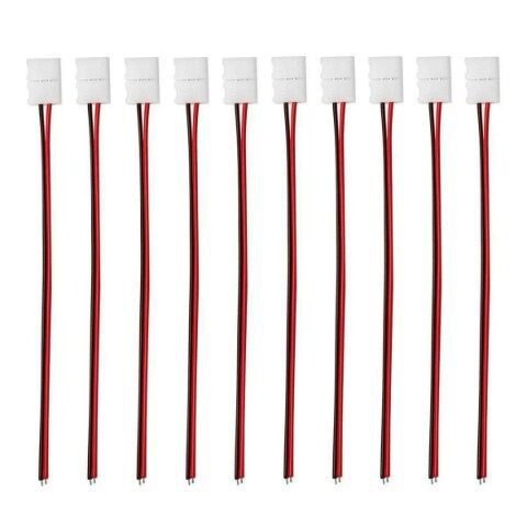 LED Light With Connecting Wire Solder-free Waterproof Buckle 35285050 Epoxy Bare Board