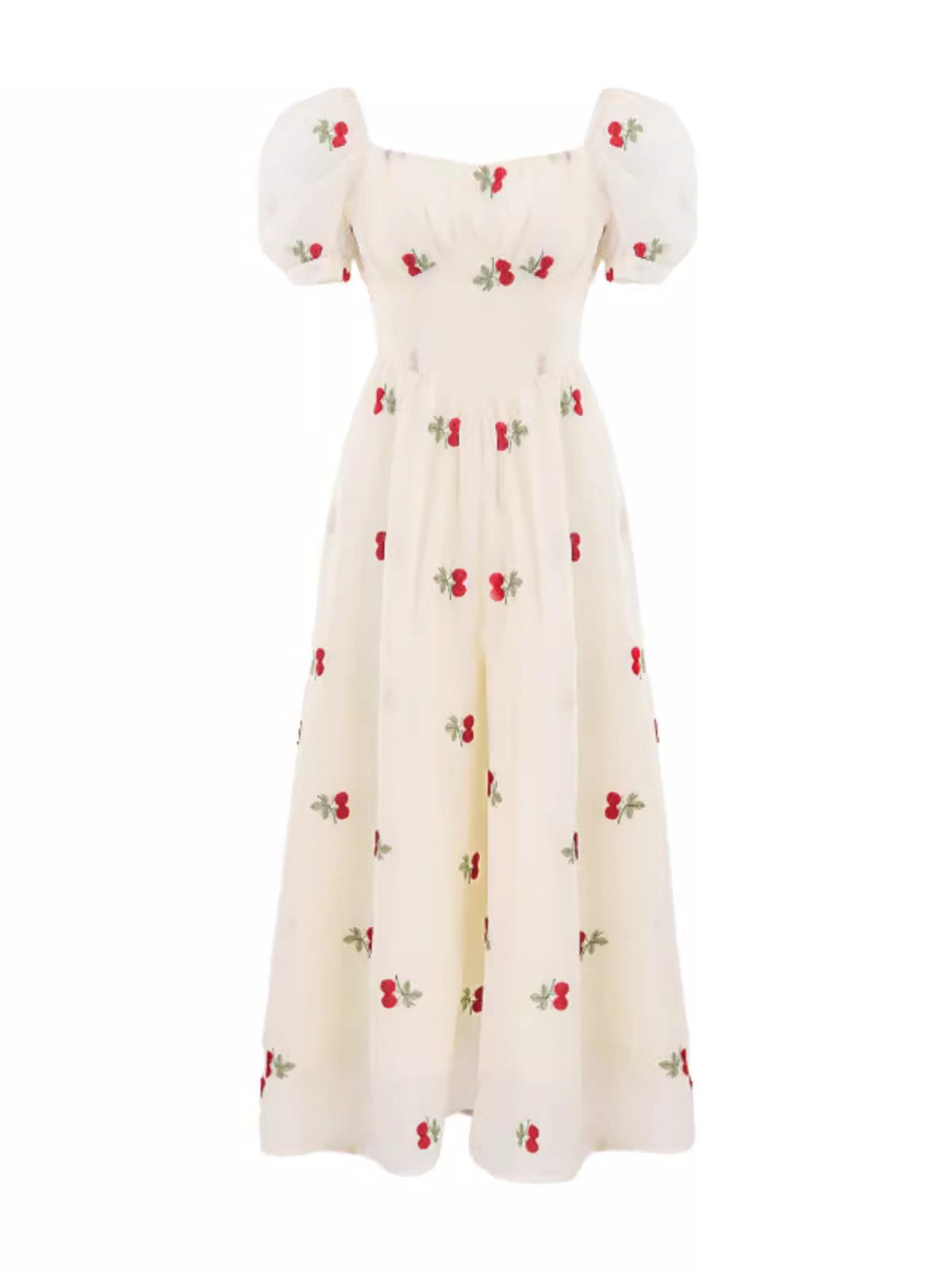 Summer Seaside Vacation French Dress Women