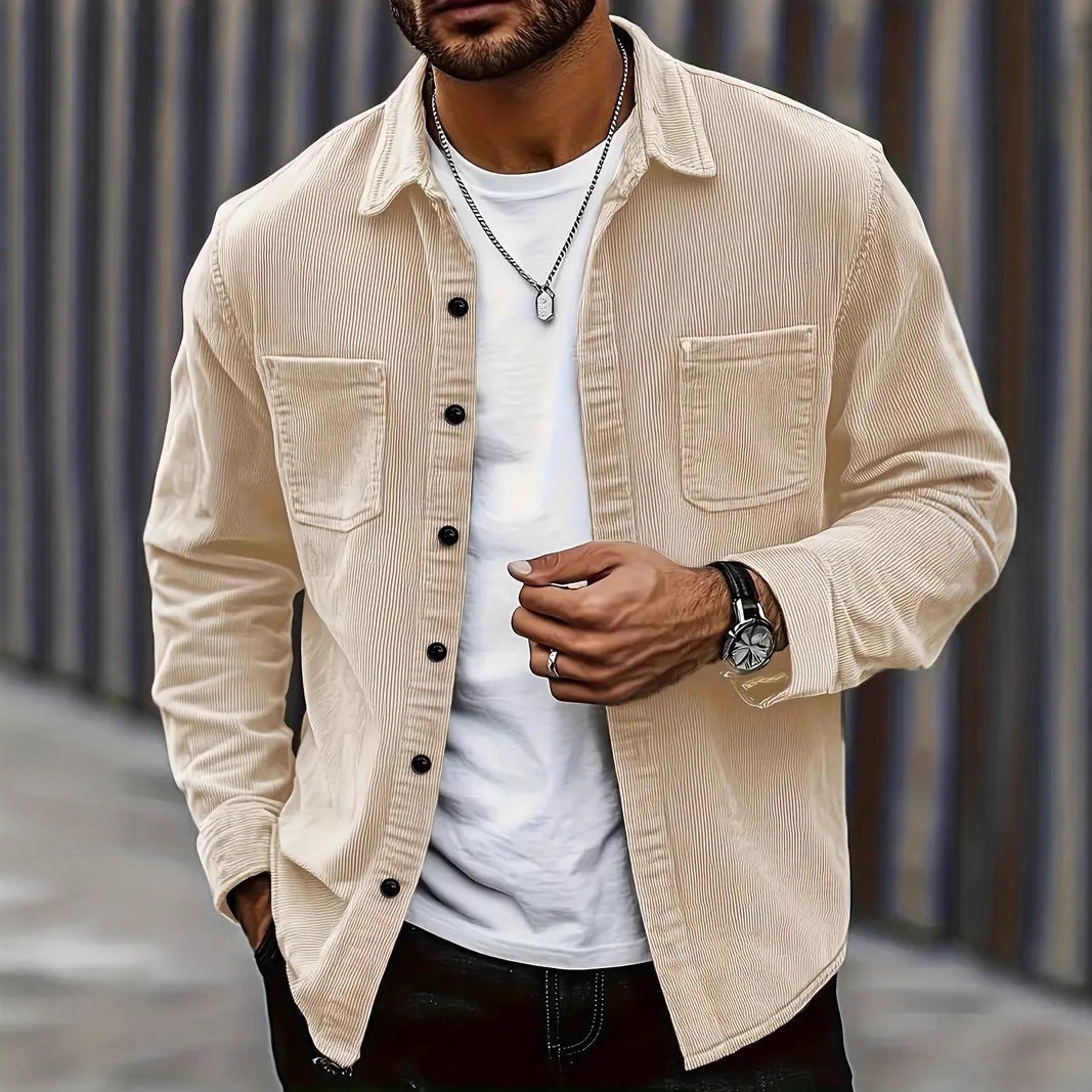 Fashion Spring Button Jacket Coat For Men