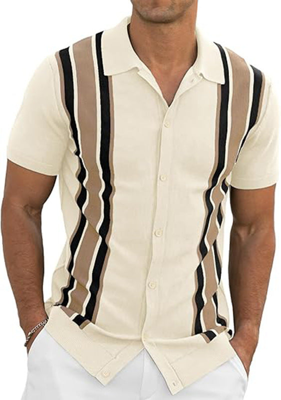 Summer New High-grade Short-sleeved Shirt For Men