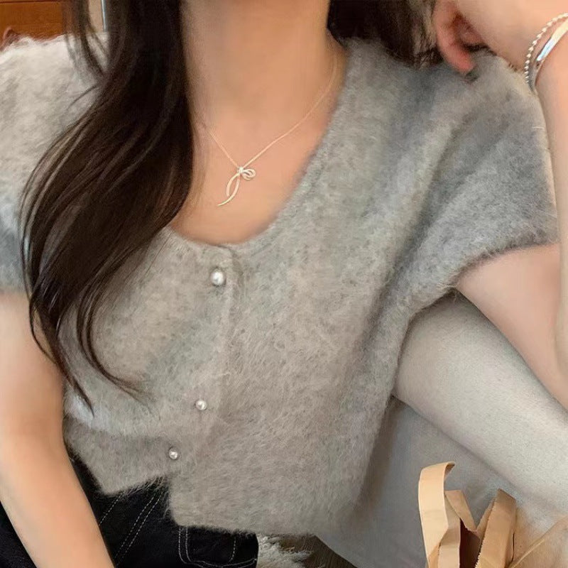 Women's Minimalist Ribbon Bow Necklace