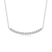 Floating World - Fashionable And Luxurious Diamond Jewelry Pendant Set With Moissanite S925 Sterling Silver And Platinum-plated