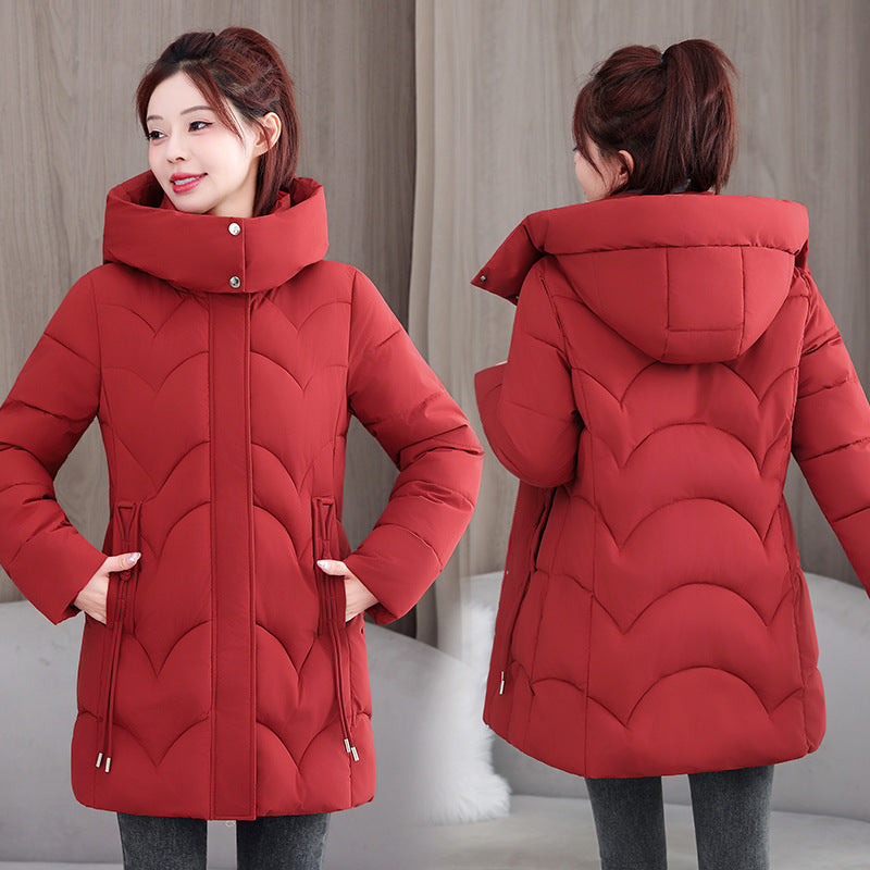 High-end Loose Small Size Cotton-padded Coat