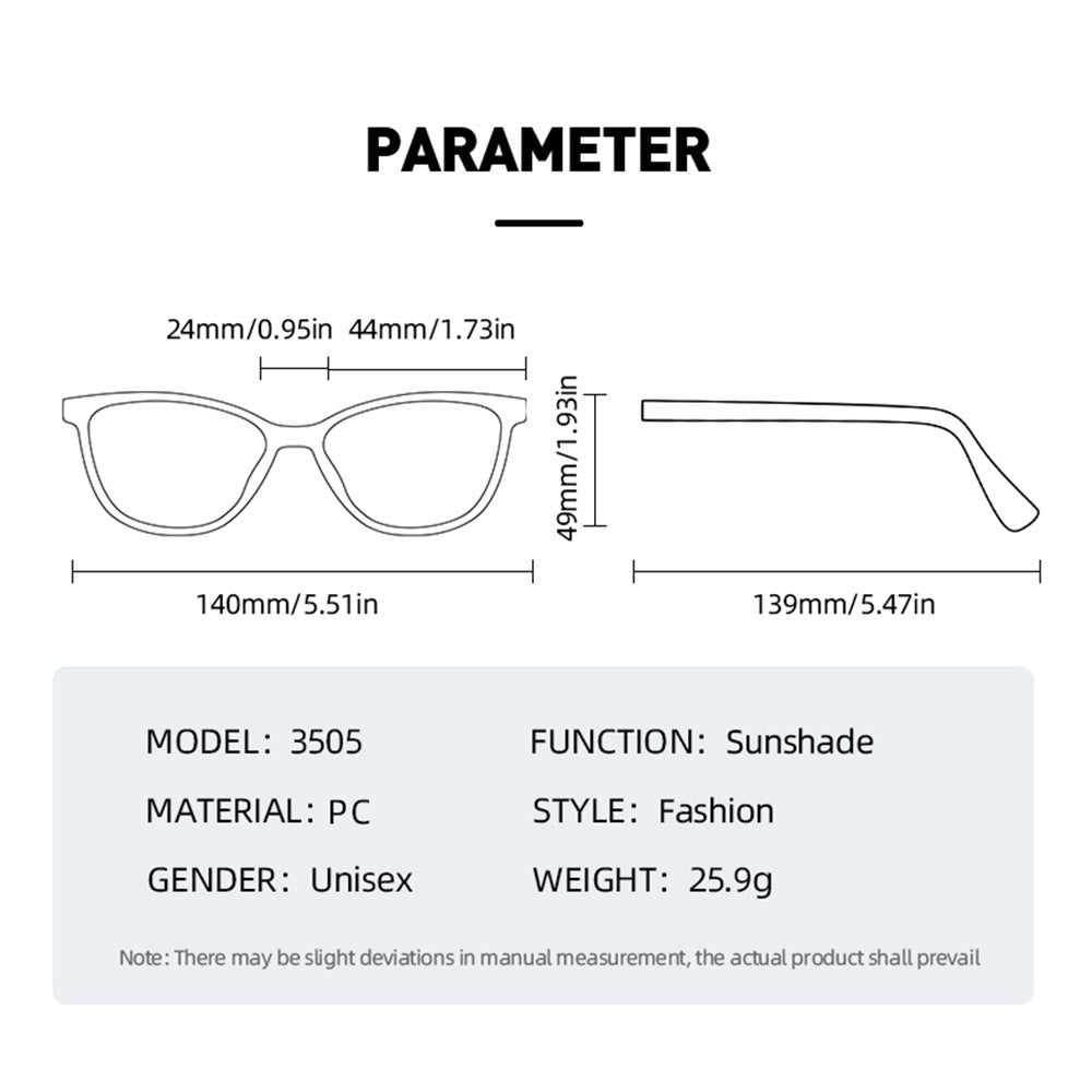 Personalized Round Frame Party Sunglasses