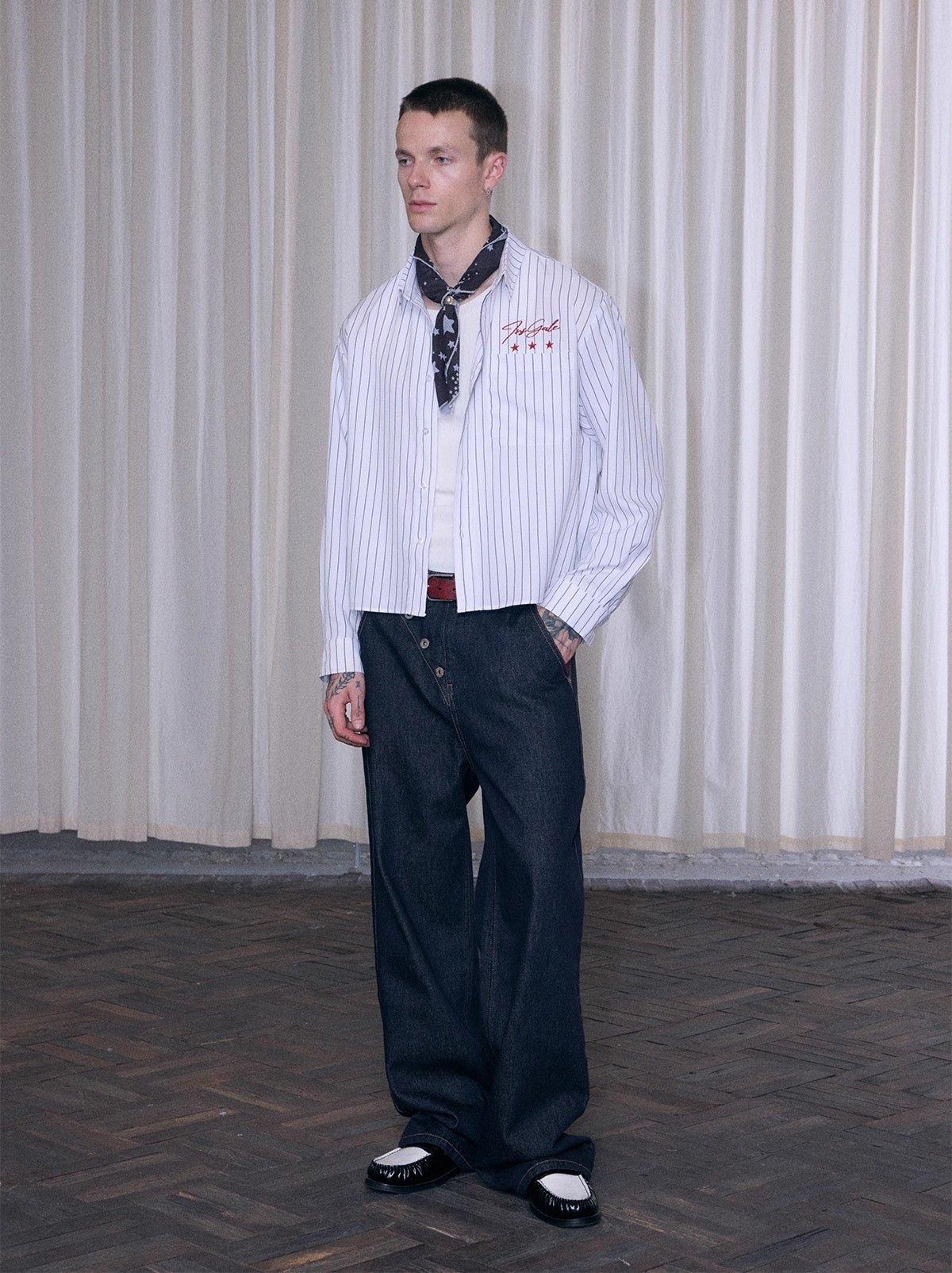 American Loose Straight Leg Jeans For Men