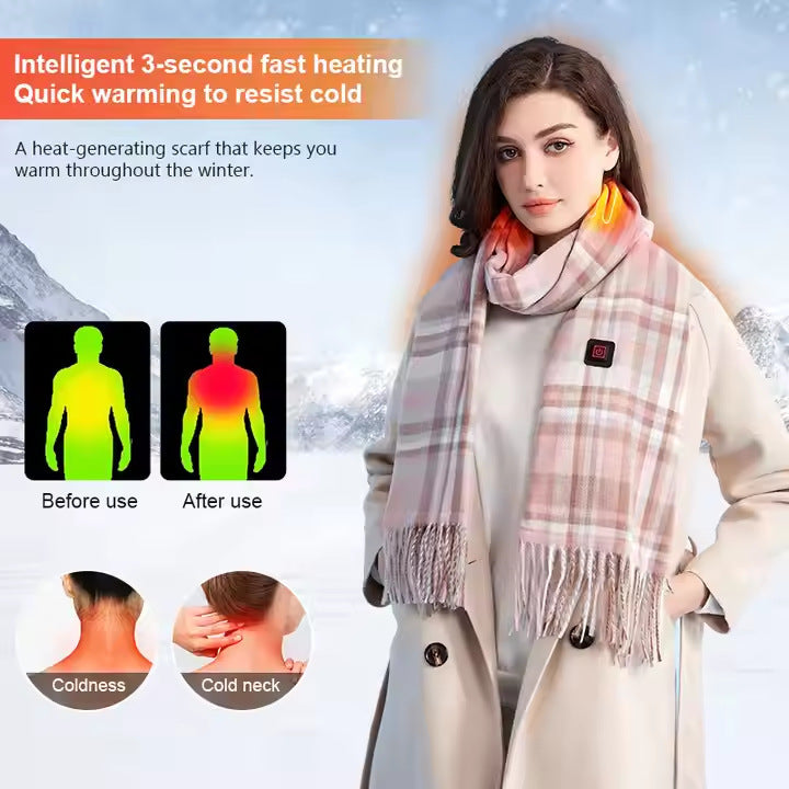 Warm Heating Scarf Intelligent Constant Temperature Electric Heating Scarf