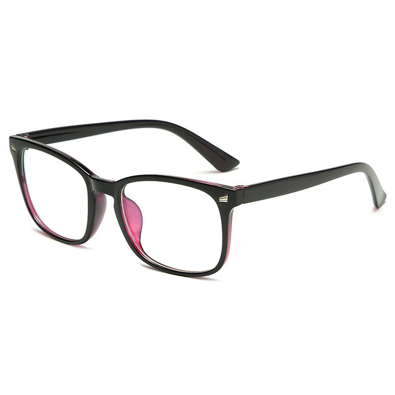 New Retro Plain Glasses Men's And Women's Fashion All-matching
