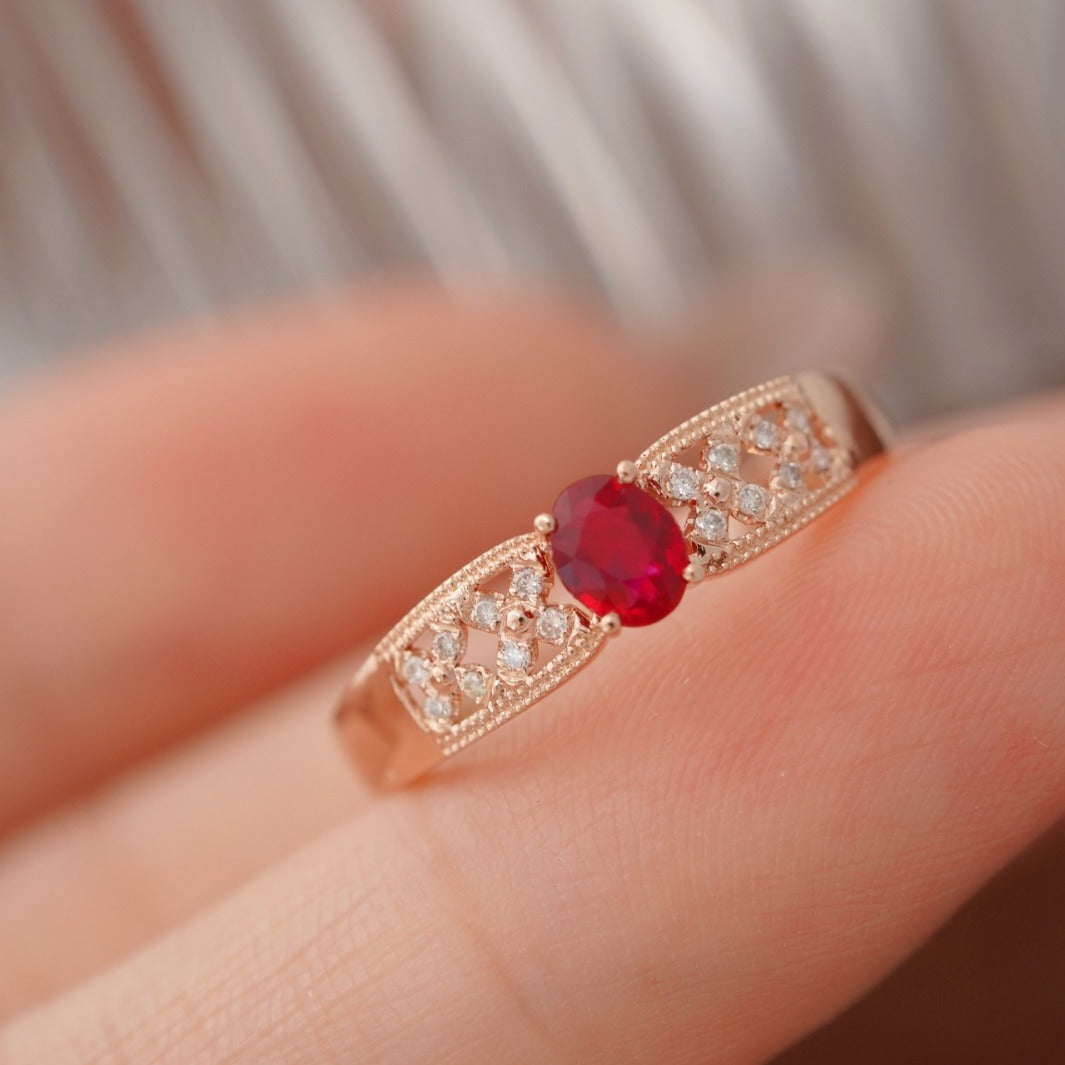 French Sterling Silver New Chinese Ring