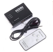 RobotSky CR2025 Battery 3 Port 1080P Video HDMI Switch Switcher Splitter IR Remote For HDTV PS3 DVD Promotion Hot Top Quality