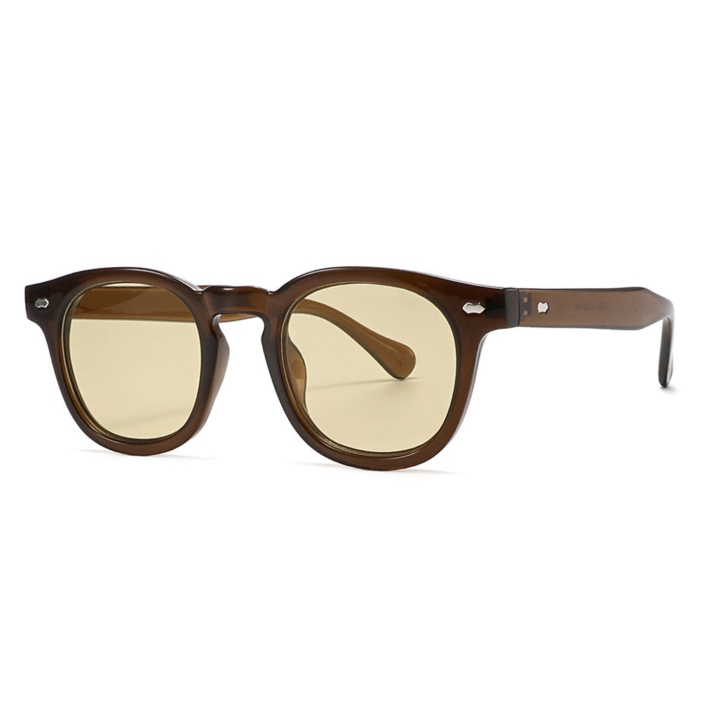 Personalized Round Frame Party Sunglasses
