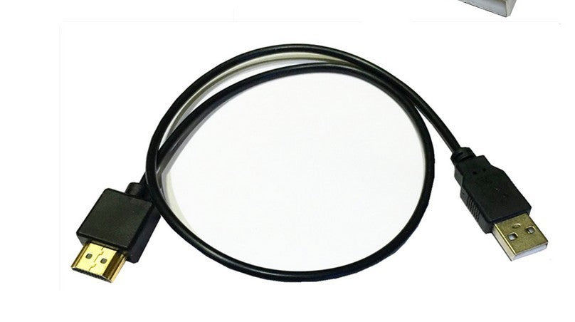 USB To HDMI Male Power Cable 0.5 Meter