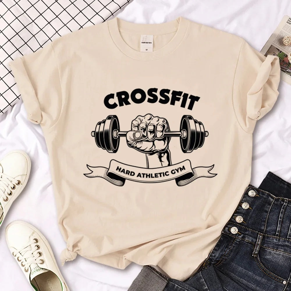 Crossfit Tshirt Women Anime Japanese Manga T Shirt Female Se