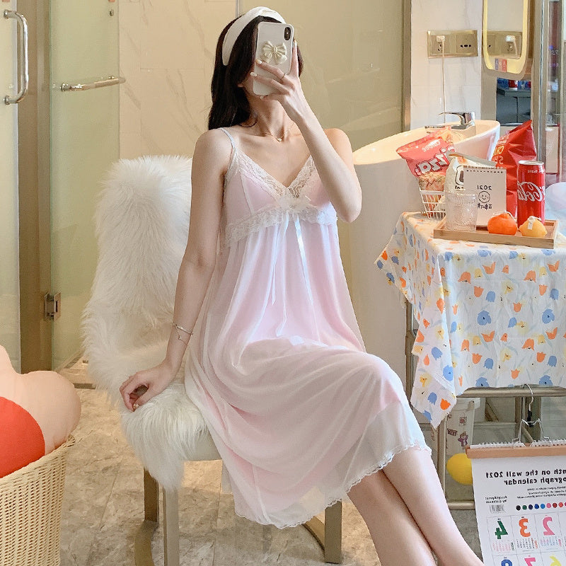 New Style Pajamas Women Summer Thin