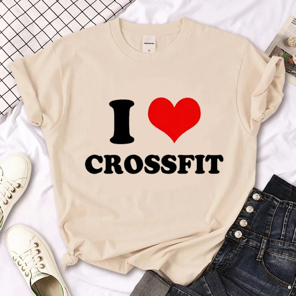 Crossfit Tshirt Women Anime Japanese Manga T Shirt Female Se