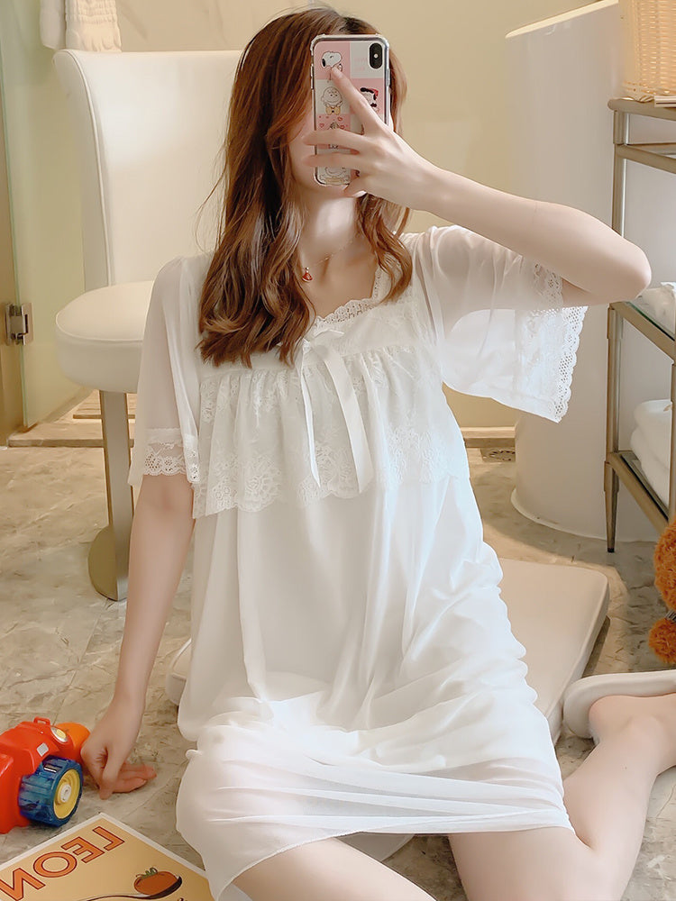 New Style Pajamas Women Summer Thin