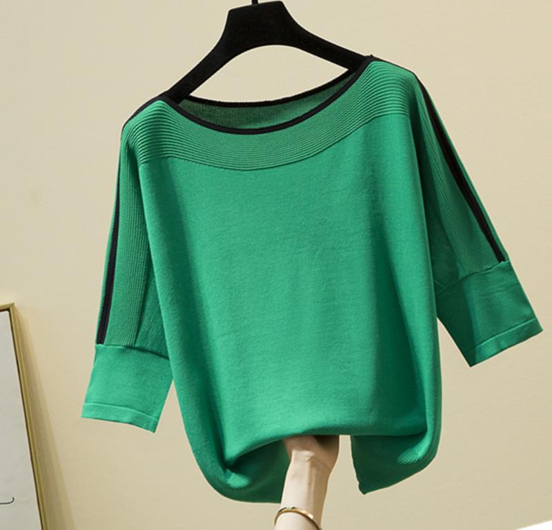 Knitwear Short Sleeve Summer Women
