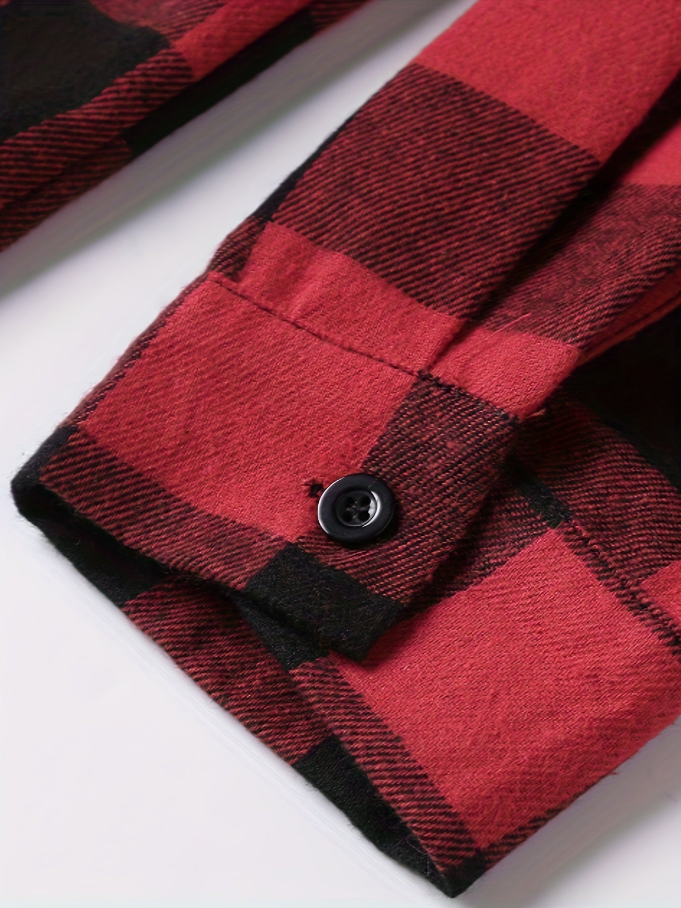 Teenage Men's Checked Long-sleeved Casual Shirt