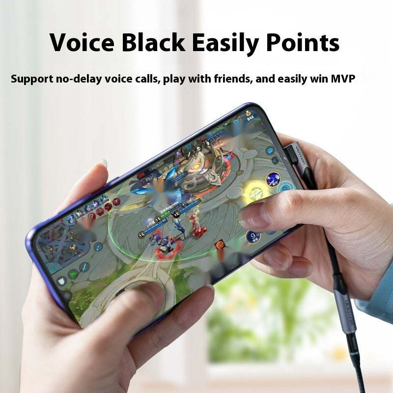 Mobile Phone Headset Adapter Audio Headphones Splitter One Divided Into Two