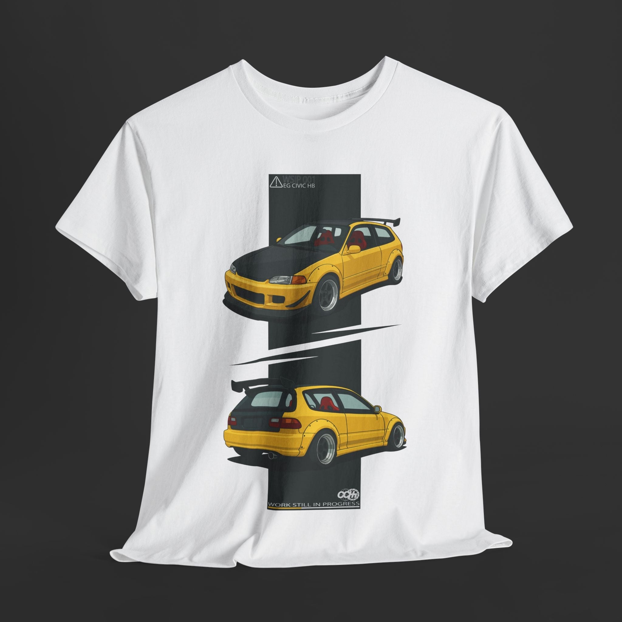 EG Hatch WSIP - ClutchCloth Automotive Graphic T-Shirt