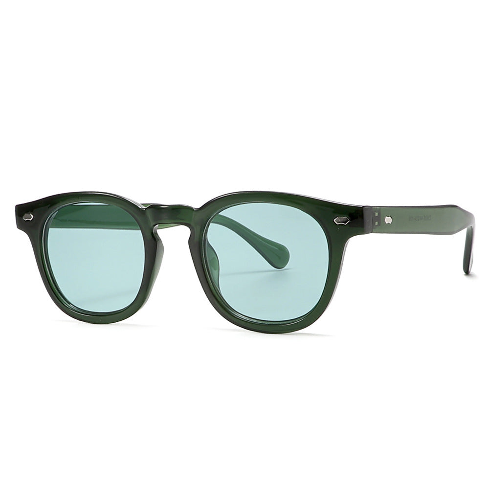 Personalized Round Frame Party Sunglasses