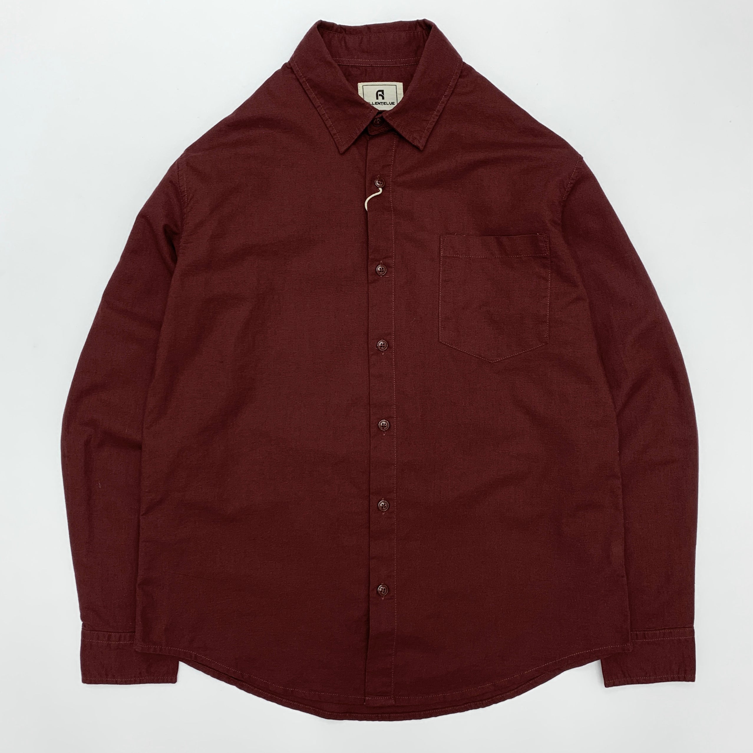 Cotton And Linen Shirt Men's Summer Linen Blend